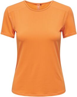 Only Play Mila SS Training Shirt Dames oranje - L