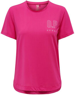 Only Play park ss loose train tee - Roze - XS