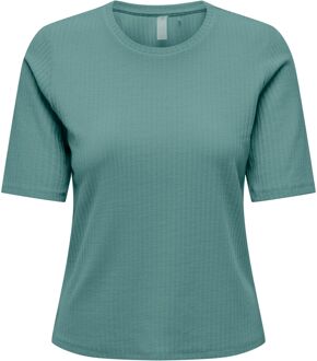 Only Play Seren On 2/4 Rib Shirt Dames - L