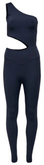Only Play Solo one shoulder unitard 15346260 night sk Blauw - L