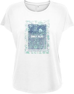 Only Play T-shirt - maat M Wit