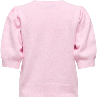Only Pullover korte mouw 15318551 rica lif - maat S Roze