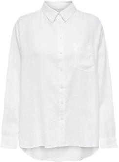 Only Shirts Only , White , Dames - Xl,L,M,S,Xs