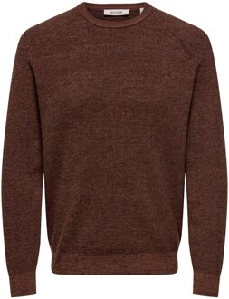 ONLY & SONS Alfi Knit Camp Sweater Heren - L