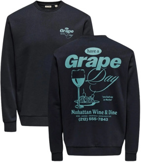 ONLY & SONS Alfresco Crew Neck Sweater Heren - M