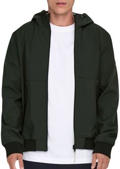 ONLY & SONS Bowie Jas Heren donkergroen - XXL
