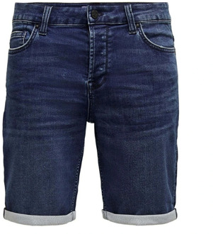 ONLY & SONS Broek - Mannen - Donker blauw