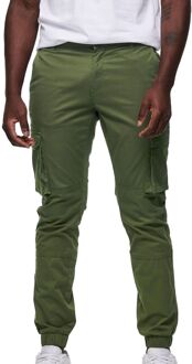 ONLY & SONS Cam Stage Cargo Broek Heren donker groen - W31L34