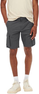 ONLY & SONS Cargo Shorts Grijs