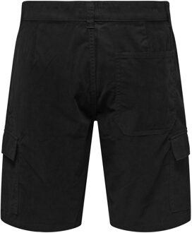 ONLY & SONS Cargo shorts Zwart