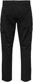 ONLY & SONS cargobroek - maat Zwart
