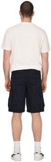 ONLY & SONS Cargoshorts Donkerblauw - M
