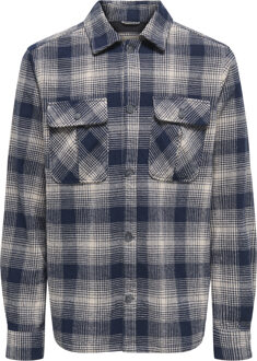 ONLY & SONS Casual Shirt CEDRIC LIFE donker blauw