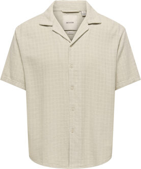 ONLY & SONS Casual Shirt LATHAM beige - S;XL;M;L
