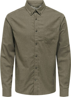 ONLY & SONS Casual Shirt ROAD LIFE bruin - S;M;L