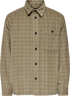 ONLY & SONS Casual Shirt WALEED bruin - M