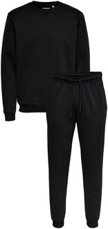ONLY & SONS Ceres Joggingpak Heren zwart - L