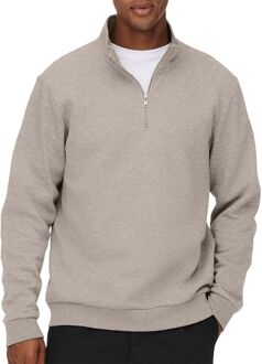ONLY & SONS Ceres Life Half Zip Sweater Heren - XXL