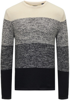 ONLY & SONS Color-Block Hugo Pullover Only & Sons , Multicolor , Heren - 2Xl,Xl,L,M,S