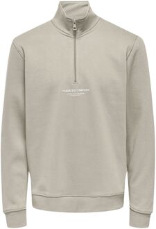 ONLY & SONS Curated Half Zip Sweater Heren - XL