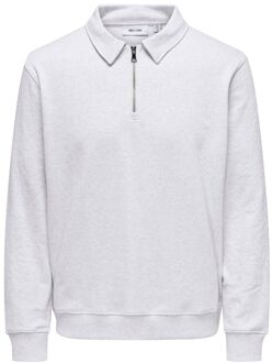 ONLY & SONS David Half Zip Sweater Heren - M