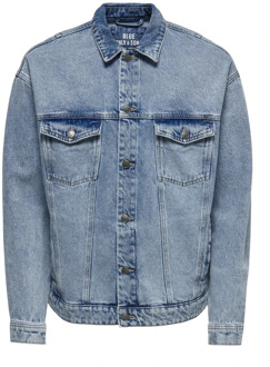 ONLY & SONS Denim Jack Only & Sons , Blue , Heren - Xl,L,M,S,Xs