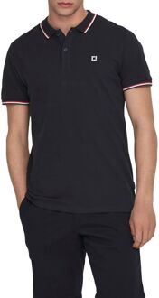 ONLY & SONS Fletcher Polo Heren navy - rood - wit - L