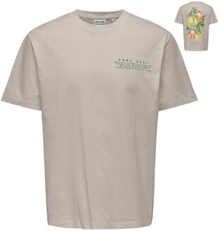 ONLY & SONS Fred Life Relaxed Print Shirt Heren - XL