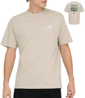 ONLY & SONS Fred Life Relaxed Print Shirt Heren - XL