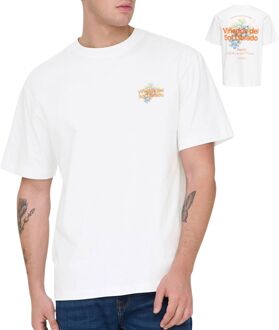 ONLY & SONS Fred Life Relaxed Print Shirt Heren