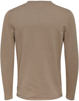 ONLY & SONS Gebreide trui Only & Sons Bruin - L