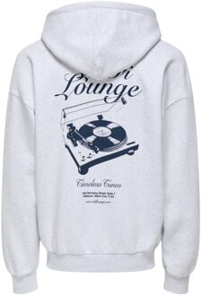 ONLY & SONS Hoodie - maat M Lichtgrijs