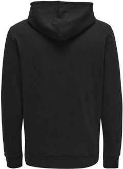 ONLY & SONS Hoodie van Only & Sons - maat M Zwart