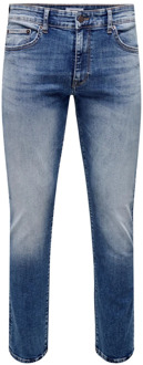 ONLY & SONS Jeans Only & Sons , Blue , Heren - W32 L34,W33 L32,W31 L32,W31 L34,W29 L32,W32 L32,W30 L32,W33 L34,W34 L34,W36 L34,W34 L32