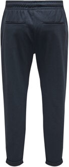 ONLY & SONS joggingbroek Donkerblauw - L