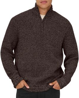 ONLY & SONS Join High Neck Knit Sweater Heren - XXL