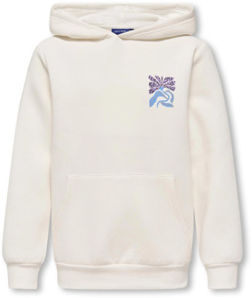 ONLY & SONS jongens hoodie Ecru - 158-164