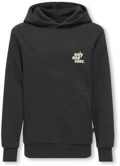 ONLY & SONS jongens hoodie Zwart - 134-140