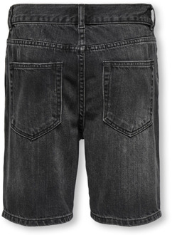 ONLY & SONS jongens korte broek Black denim - 170