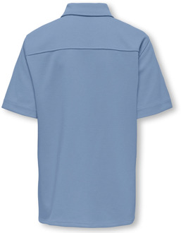 ONLY & SONS jongens overhemd Blauw - 140