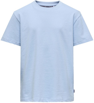 ONLY & SONS jongens t-shirt Pastel blue - 170-176