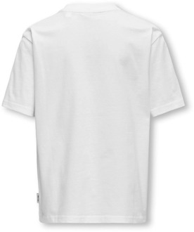 ONLY & SONS jongens t-shirt Wit - 158-164