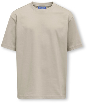 ONLY & SONS jongens t-shirt Zand - 158-164