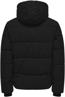 ONLY & SONS jongens winterjas Zwart - 176
