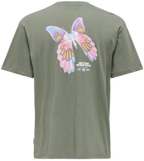ONLY & SONS Keane tee - maat Grijs