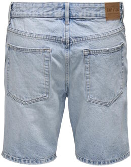 ONLY & SONS Korte Broek Blauw