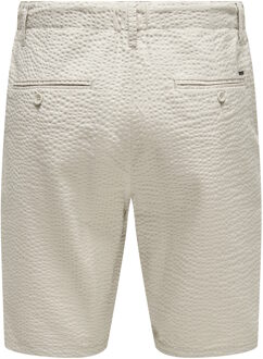 ONLY & SONS Korte Broek Lichtgrijs - XL