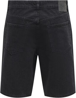 ONLY & SONS Korte Broek Zwart - L