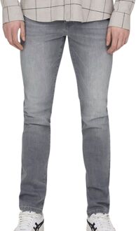 ONLY & SONS Loom Slim Jeans Heren grijs - W29L34