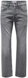 ONLY & SONS Loose Fit EDGE grijs - 32-L32;32-L34;33-L32;33-L34;34-L34;36-L34;29-L32;29-L34;30-L32;30-L34;31-L32